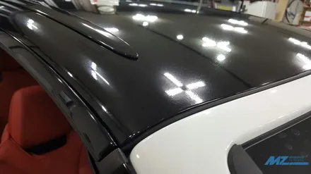 BMW 428i 루프스킨, 휠 도색, 흡기 그릴 랩핑 시공 - 원주루프스킨 / 원주시 무실동