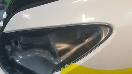cls63 amg 화이트펄 전체랩핑 / 원주시 무실동