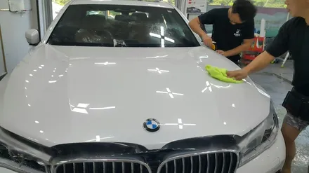 신차 BMW 740d 본닛 생활보호 PPF - 원주카스킨 / 원주시 무실동