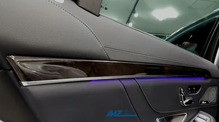 벤츠 S350d 생활보호 패키지 실내 우드 B 필러 PPF 시공 - 원주PPF / 원주시 무실동