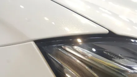 cls63 amg 화이트펄 전체랩핑 / 원주시 무실동