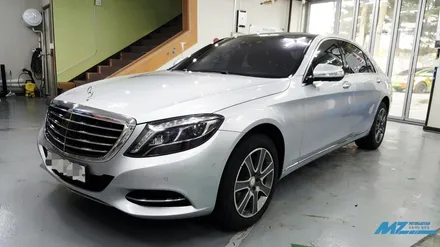 벤츠 S350d 생활보호 패키지 실내 우드 B 필러 PPF 시공 - 원주PPF / 원주시 무실동