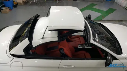 BMW 428i 루프스킨, 휠 도색, 흡기 그릴 랩핑 시공 - 원주루프스킨 / 원주시 무실동