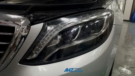 벤츠 S350d 생활보호 패키지 실내 우드 B 필러 PPF 시공 - 원주PPF / 원주시 무실동