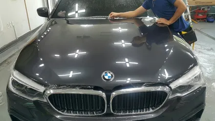 BMW 530D 범퍼 본넷 PPF 시공이 필요해 - 원주 PPF / 원주시 무실동