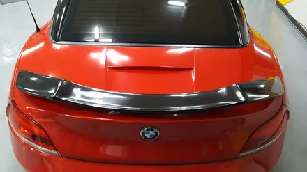 [원주수입차랩핑] BMW Z4 커스텀데칼,스포일러 프론트립 부분랩핑- 모토자인 원주점 / 원주시 무실동