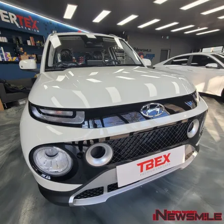 경기광주블랙박스설치 캐스퍼 전체썬팅 / 파인뷰 LX5000 파워, PPF, 필립스 LED라이트 교체사례 / 광주 송정동