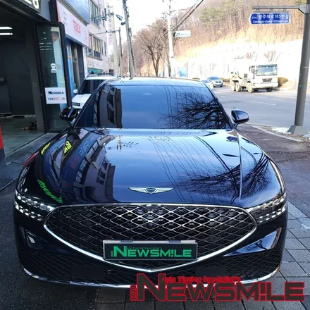 경기광주썬팅, G90 차량 레이노 F95 팬텀2 썬팅 시공 / 광주 송정동