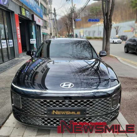 경기광주썬팅, 그랜저 하이브리드 루마버텍스  시공! / 광주 송정동