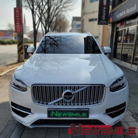 경기광주썬팅, 볼보 Xc90 이비오스 Cx90 썬팅 재시공! / 광주 송정동