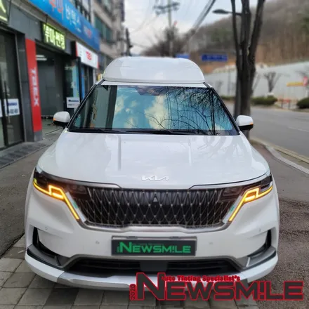 경기광주신차패키지, 카니발 하이리무진 차량  썬팅 / 블랙박스 시공 / 광주 송정동
