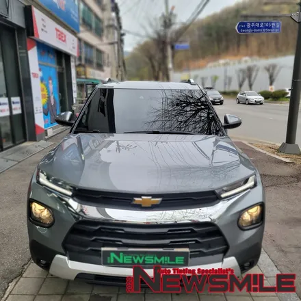 경기광주썬팅, 트레일블레이저 후방센서 / 락폴딩 / 블랙박스 파인뷰 Gx5 /레이노 f95 / 광주 송정동
