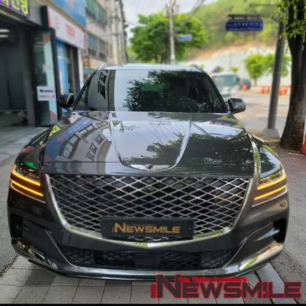경기광주썬팅  GV80 버텍스 900, 블박 파인뷰lx7700 시공 / 광주 송정동