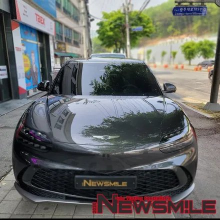 경기광주썬팅 뉴스마일, 제네시스 gv60 썬팅 레이노 팬텀2 F85 / 광주 송정동