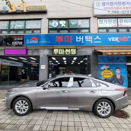 [경기광주썬팅] 기아 K8 택시차량 루마 버텍스 900, 루마 버텍스 700 시공! / 광주 송정동