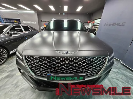 경기광주썬팅 제네시스 gv80 글라스틴트 선셋, 파인뷰  Lxq500파워 블랙박스 / 광주 송정동
