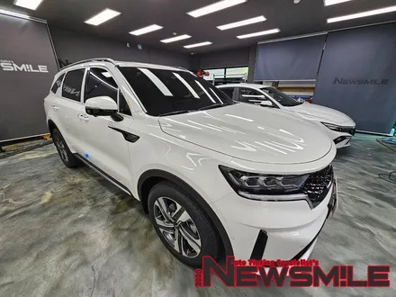 [경기광주신차패키지] 쏘렌토하이브리드 루마버텍스900, 블박 아이나비 Qxd8000, 아다마스 가죽코팅, 만도애프터블로우, ppf4종 / 광주 송정동