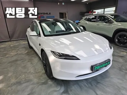 경기광주뉴스마일 테슬라 모델3 레이노F95 썬팅 / 광주 송정동
