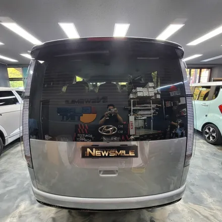 경기광주썬팅 : 현대 스타리아 이비오스 CX90 썬팅 & 파인뷰 LX5000 파워 블랙박스 장착은 뉴스마일에서..!! / 광주 송정동