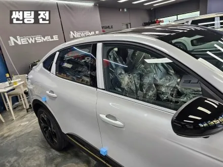 경기광주뉴스마일 르노 아르카나썬팅 루마버텍스900+700/ 파인뷰LX7 블랙박스 / 광주 송정동