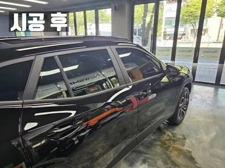 경기광주썬팅 트랙스 크로스오버 루마피너쿨90 블랙박스 파인뷰Lxq600파워 / 광주 송정동
