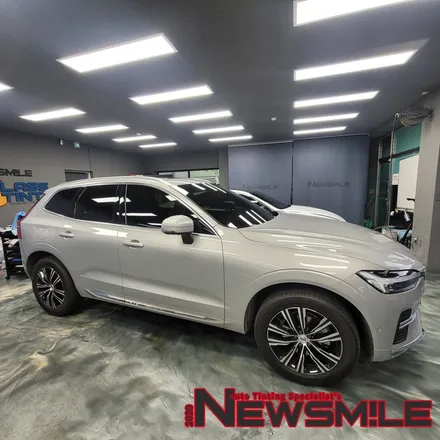 경기광주썬팅, 볼보XC60 차량 버텍스 1100/900/700 전체 썬팅, 블랙박스, 보조배터리 설치 / 광주 송정동