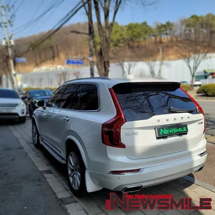 경기광주썬팅, 볼보 Xc90 이비오스 Cx90 썬팅 재시공! / 광주 송정동