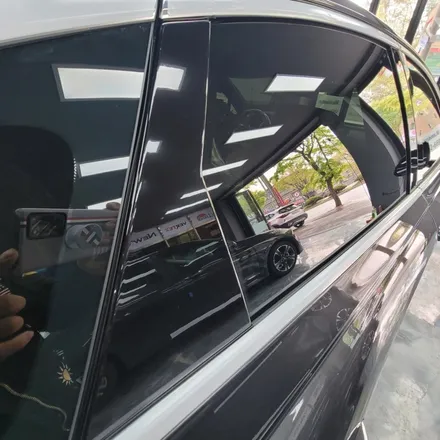 [경기광주썬팅] 제네시스 G80 루마 버텍스 900 시공 / 블랙박스 아이나비 QXD5000 / 광주 송정동