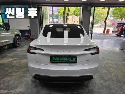경기광주뉴스마일 테슬라 모델3 레이노F95 썬팅 / 광주 송정동