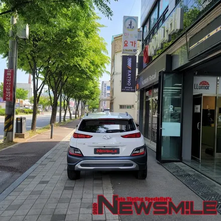 경기광주썬팅, 코나 쏠라가드 새턴 썬팅 / 블랙박스 시공! / 광주 송정동