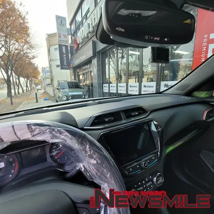 경기광주신차패키지, 트레일블레이저 차량 버텍스 700 / 블랙박스 설치 / 샤크안테나 교환 / 광주 송정동