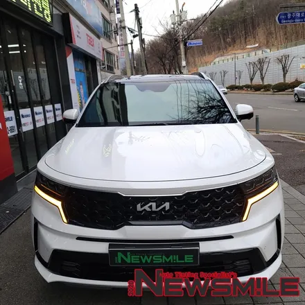 경기광주신차패키지, 쏘렌토 쏠라가드 새턴 시공 / 광주 송정동