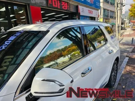 경기광주신차패키지 팰리세이드 썬팅 쏠라가드 세턴, 블박 아이나비 Z9000 시공 후기! / 광주 송정동