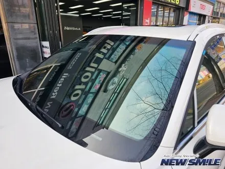 경기광주썬팅 GV70 글라스틴트선셋시공 아이나비 S1000 블랙박스 / 광주 송정동