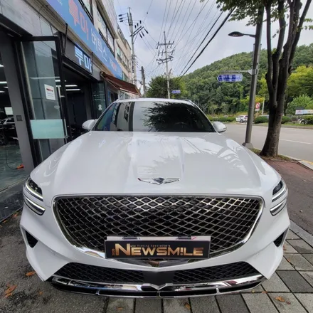 [경기광주썬팅] 제네시스 GV70 루마 버텍스 900 썬팅 & 아이나비 Z5000 플러스 블랙박스 장착까지! / 광주 송정동