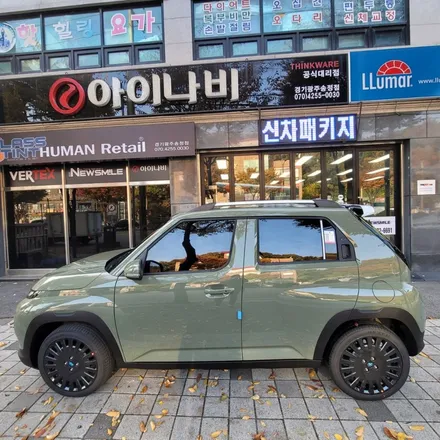 현대 캐스퍼 경기광주 8호차 레이노 프레스토 R2 썬팅은 뉴스마일! [경기광주썬팅] / 광주 송정동