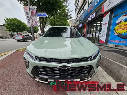 경기광주썬팅잘하는 곳 트랙스 크로스오버 썬팅 레이노f95, 블박 아이나비Qxd8000, 트랙스멀티팩작업 / 광주 송정동