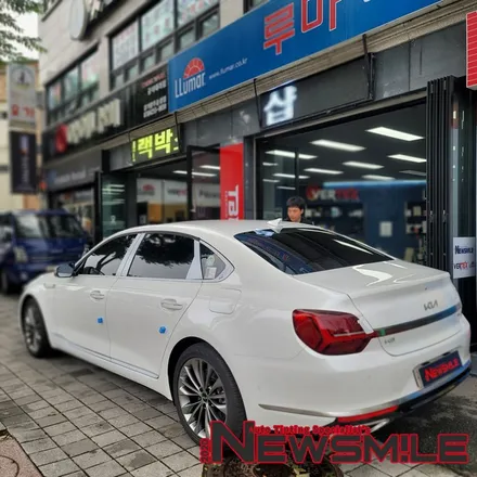 경기광주루마썬팅, K9 루마버텍스 300썬팅 / 블랙박스 /  시공! / 광주 송정동