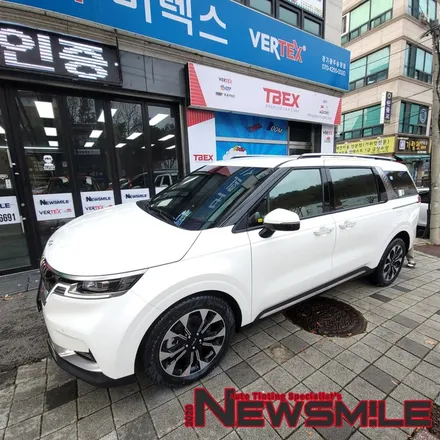 경기광주썬팅, 카니발 글라스틴트 선셋, ppf 시공 / 광주 송정동