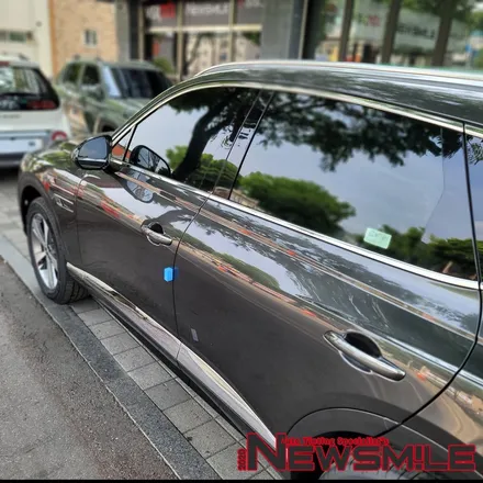 경기광주썬팅  GV80 버텍스 900, 블박 파인뷰lx7700 시공 / 광주 송정동