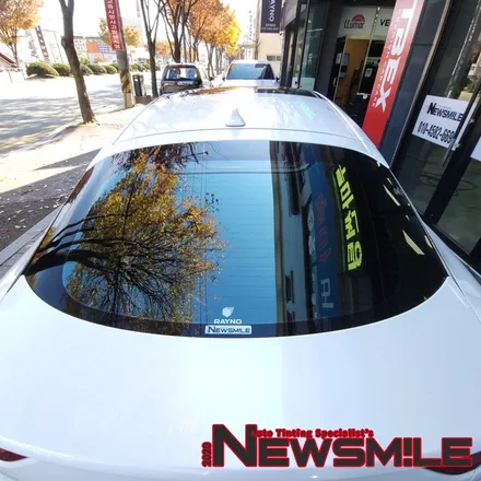 경기광주썬팅잘하는곳, 스팅어 차량 레이노 크로마9 전체 썬팅 재작업 / 광주 송정동