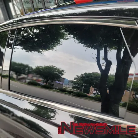 경기광주신차패키지, 제네시스 G80 차량 레이노 F95 팬텀2 썬팅 / 블랙박스 설치 / 광주 송정동