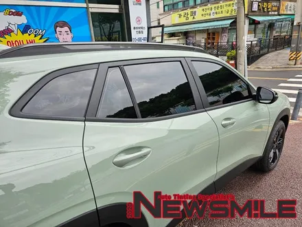 경기광주썬팅잘하는 곳 트랙스 크로스오버 썬팅 레이노f95, 블박 아이나비Qxd8000, 트랙스멀티팩작업 / 광주 송정동
