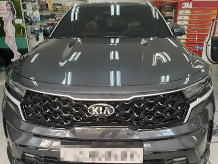 경기광주 신차패키지 전문점 기아자동차 쏘렌토 MQ4 루마썬팅 아티젠 파인뷰 LX3000블랙박스 시공기 / 광주 송정동
