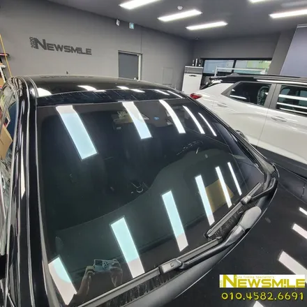 경기 광주 썬팅 전문점 뉴스마일 벤츠 S500 루마 비잔티 윈도 틴팅 시공 완료 / 광주 송정동
