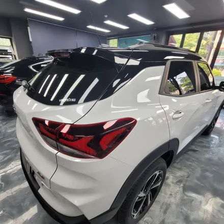 [경기광주썬팅] 쉐보레 트레일블레이저 루마 버텍스700, 블랙박스 파인뷰 LX5000 POWER & 유리막 코팅, 뉴스마일 / 광주 송정동
