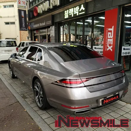 경기광주썬팅, G90 차량 버텍스 900/700 전체 썬팅, PPF 시공 / 광주 송정동