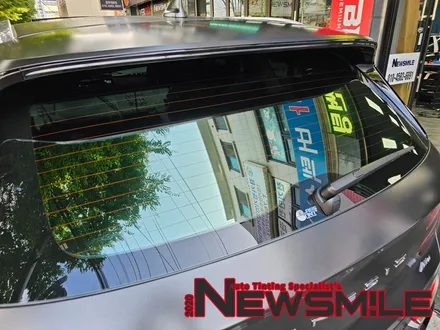 경기광주썬팅 제네시스 gv80 글라스틴트 선셋, 파인뷰  Lxq500파워 블랙박스 / 광주 송정동