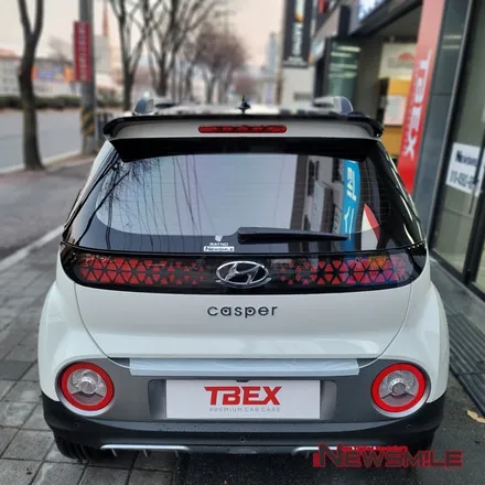 경기광주레이노썬팅, 캐스퍼 내차안심패키지(유리막, 유리발수코팅, 블랙박스, 보조밧데리) + 레이노 D1 썬팅 ! / 광주 송정동