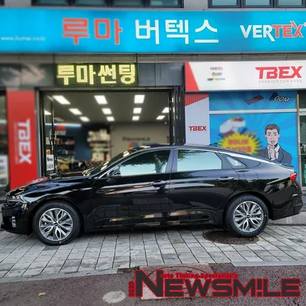 경기광주신차패키지, K5 차량 쏠라가드 새턴 / 블랙박스 설치 / PPF / 유리막코팅 / 광주 송정동